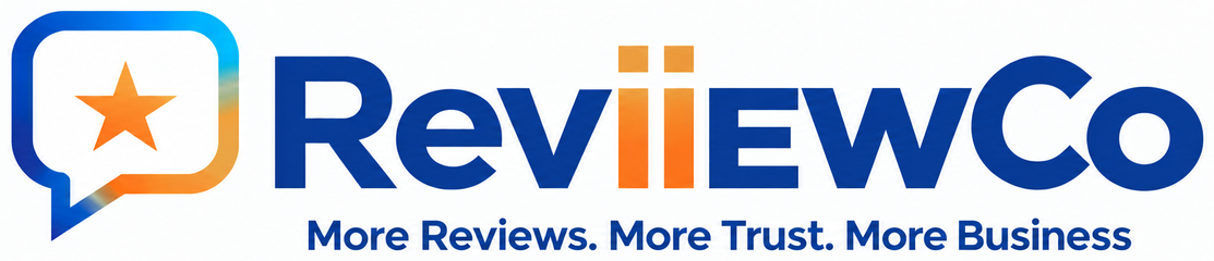 ReviiewCo · More Reviews. More Trust. More Business